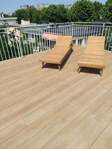 bain de soleil terrasse bois