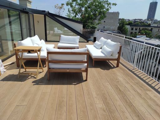 Toit terrasse bois