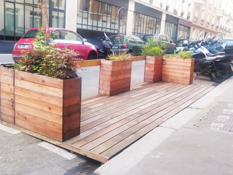 terrasse estivale éphémère